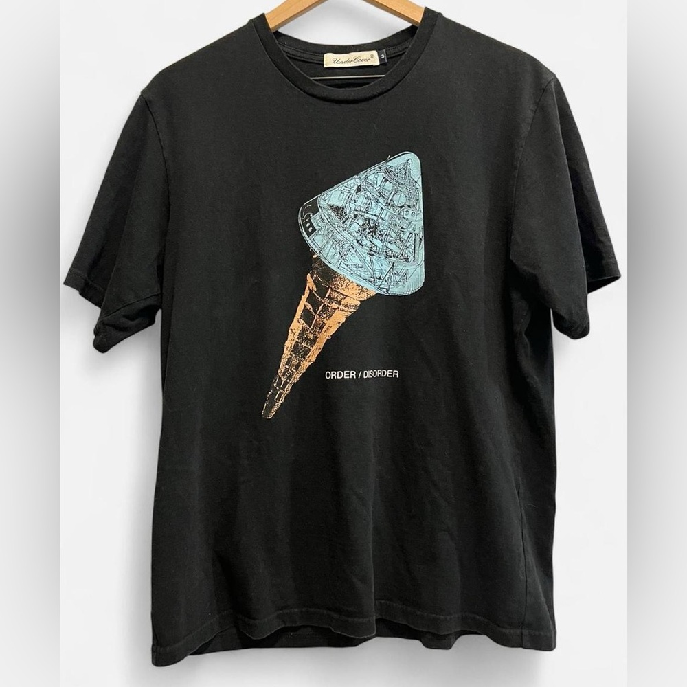 Undercover UFO Ice Cream Cone Graphic Tee Size 3 Medium/Large